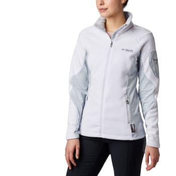 Columbia Titan Pass II 2.0 Fleece, Chamarras Blancos Grises Para Mujer | 250968-PEK